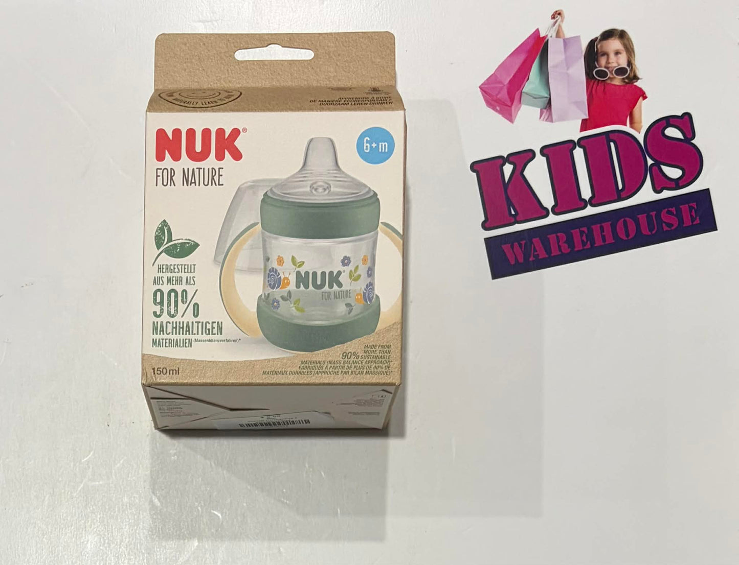 Not Used Nuk For Nature Green Learner Bottle