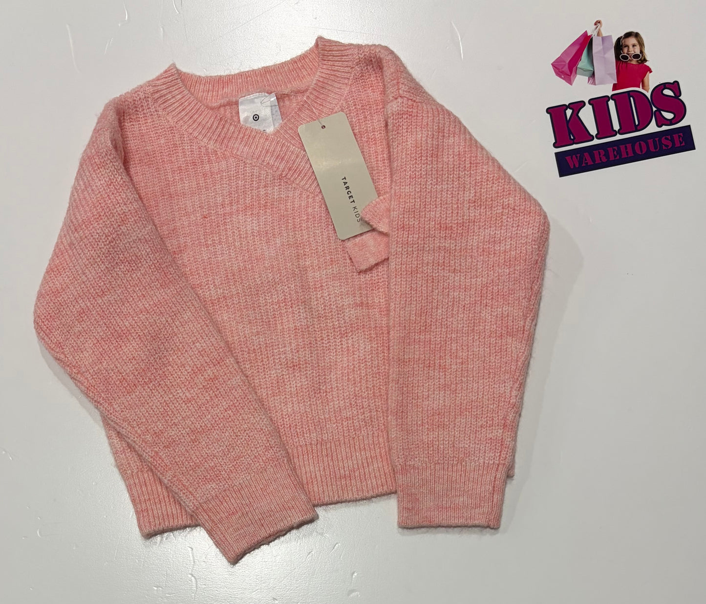 Not Used Pink Knit Sweater Size 3