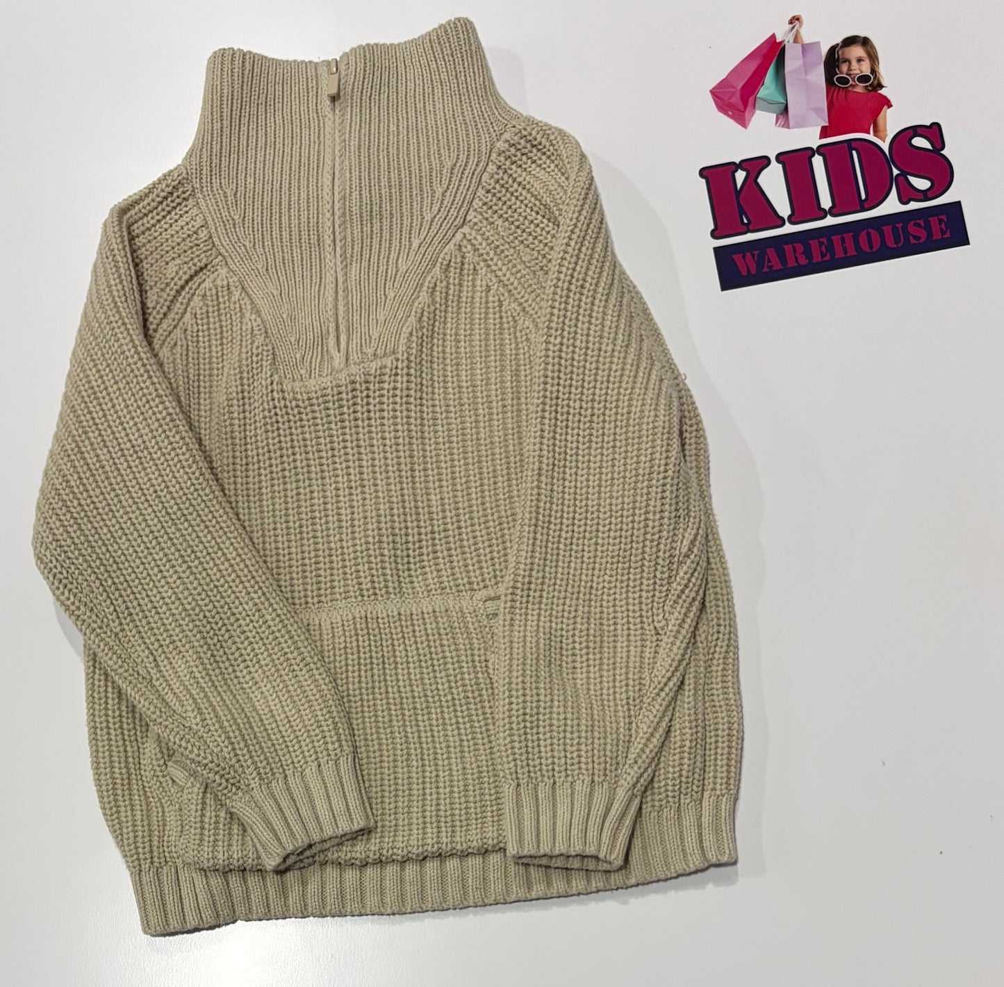 Cotton On Cream Turtle Neck Sweater Size 3