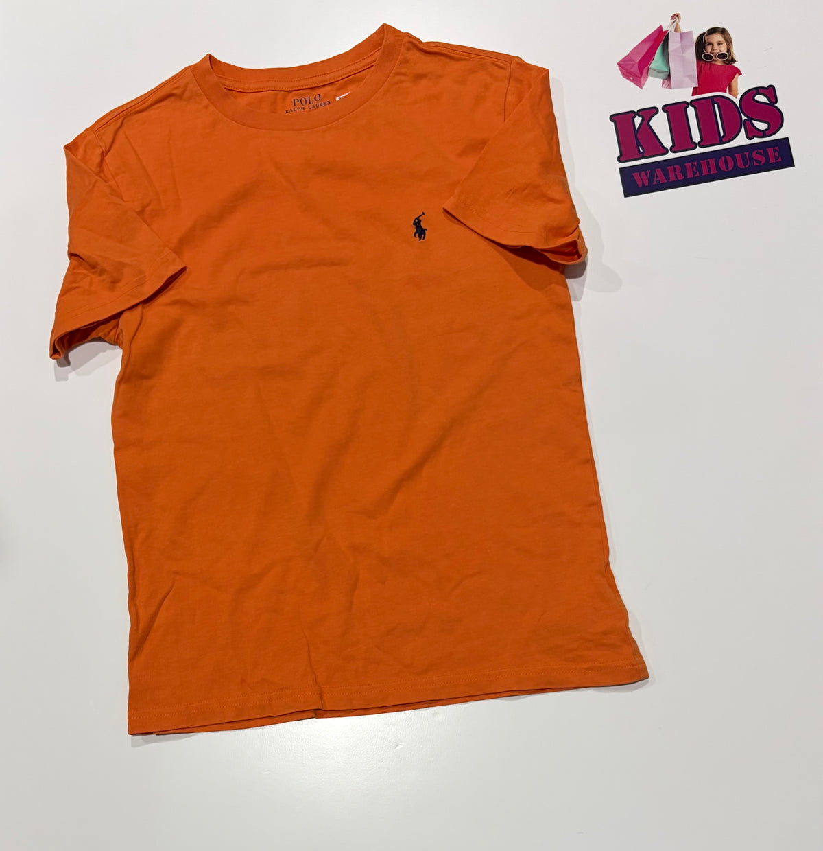 Ralph Lauren Polo Orange Top Size 8