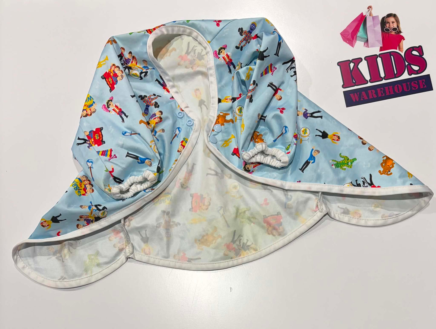 The Wiggles Blue, Character Print Bib
