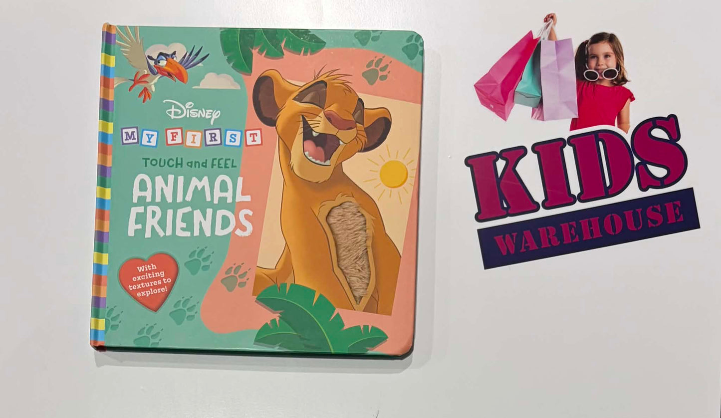 My First Touch And Feel Animal Friends (Board Book)