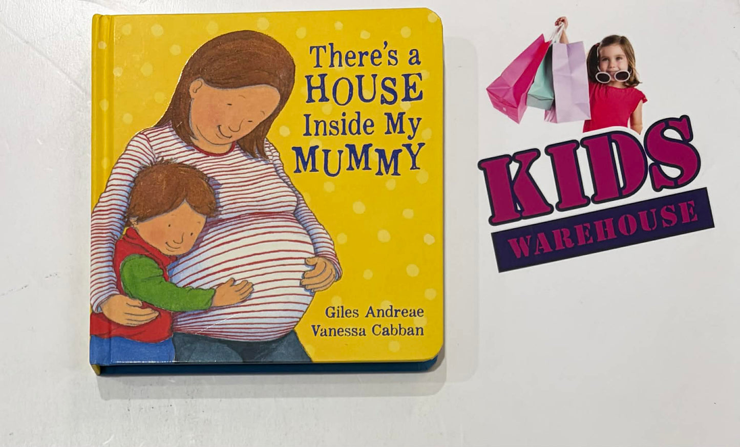 There's A House Inside My Mummy (Boardbook) - Giles Andreae, Vanessa Cabban