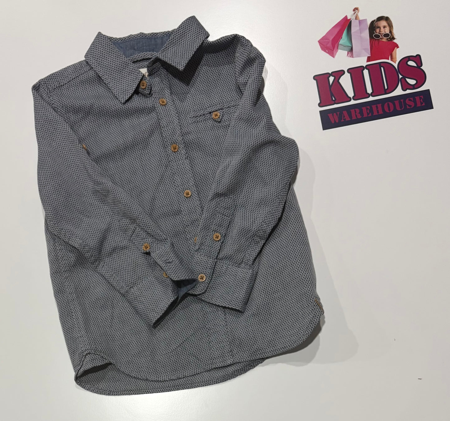 Milkshake Grey Top Size 3