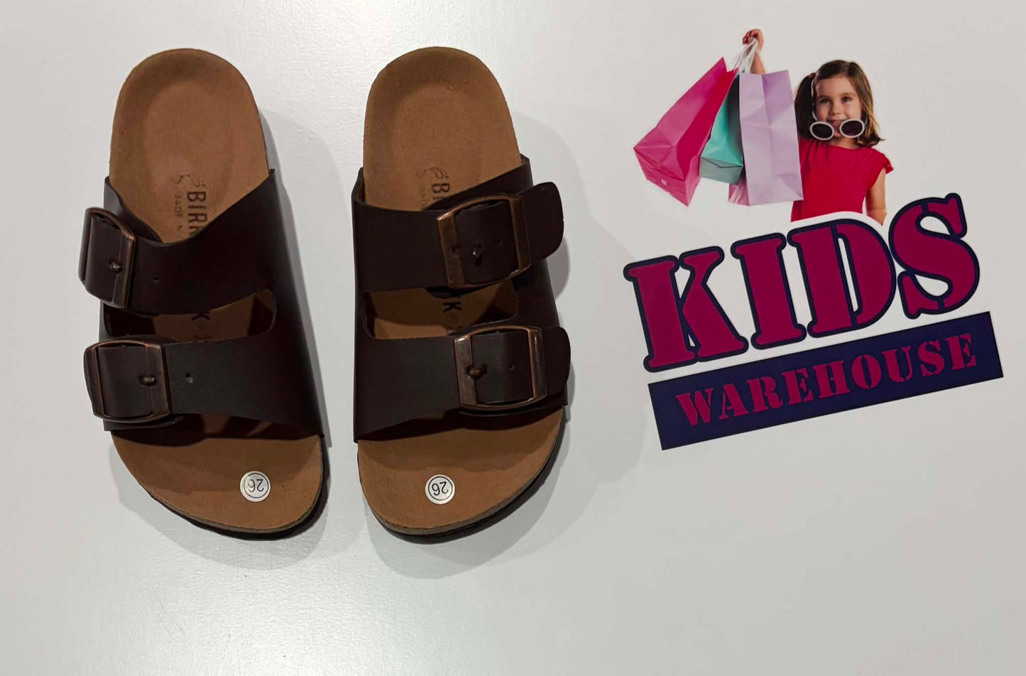 Birkenstock Brown Sandals US8/UK7 (Child)