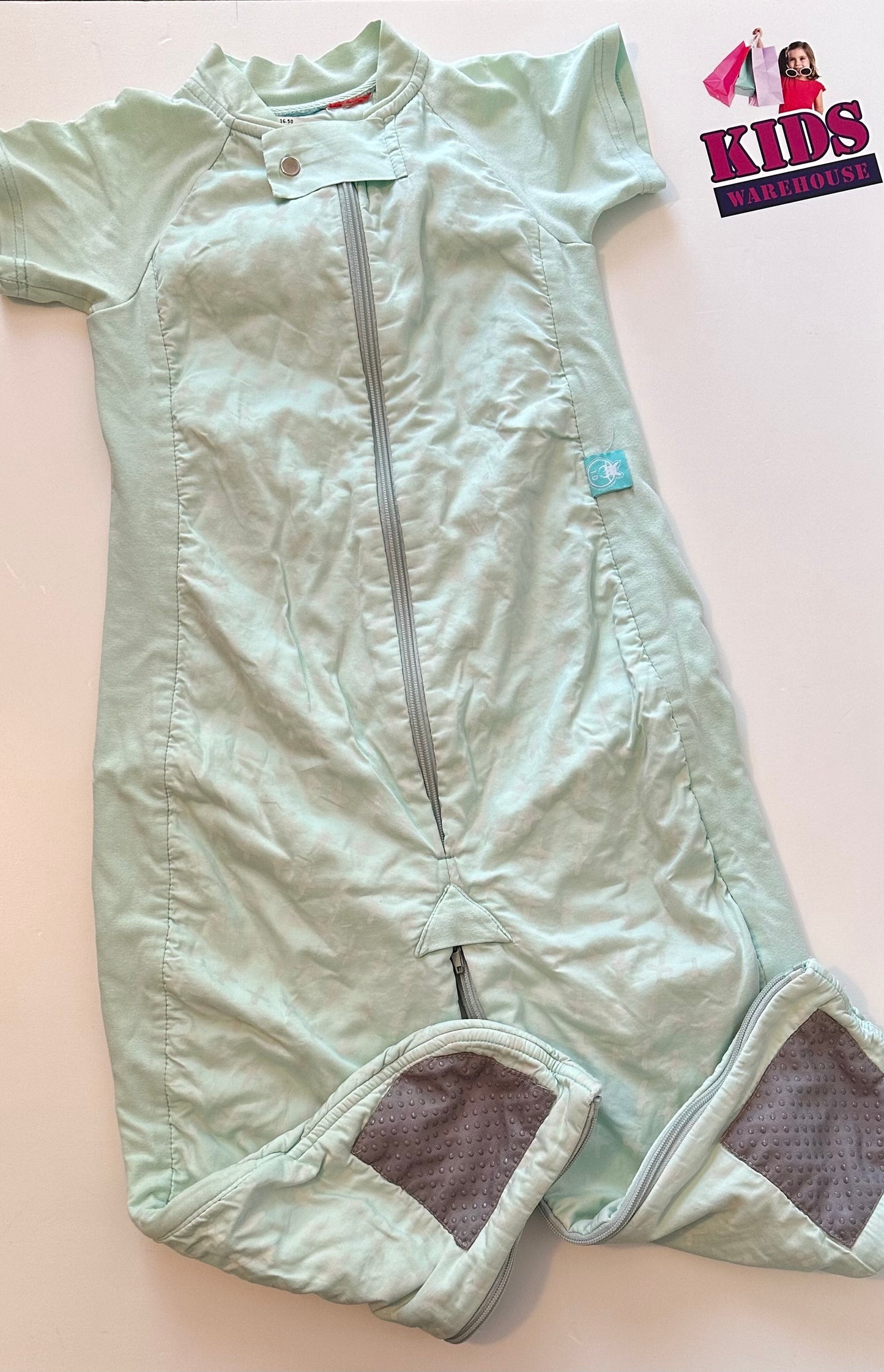 ErgoPouch Green Transition Sleepsuit Tog 1.0 Size 8-24mths