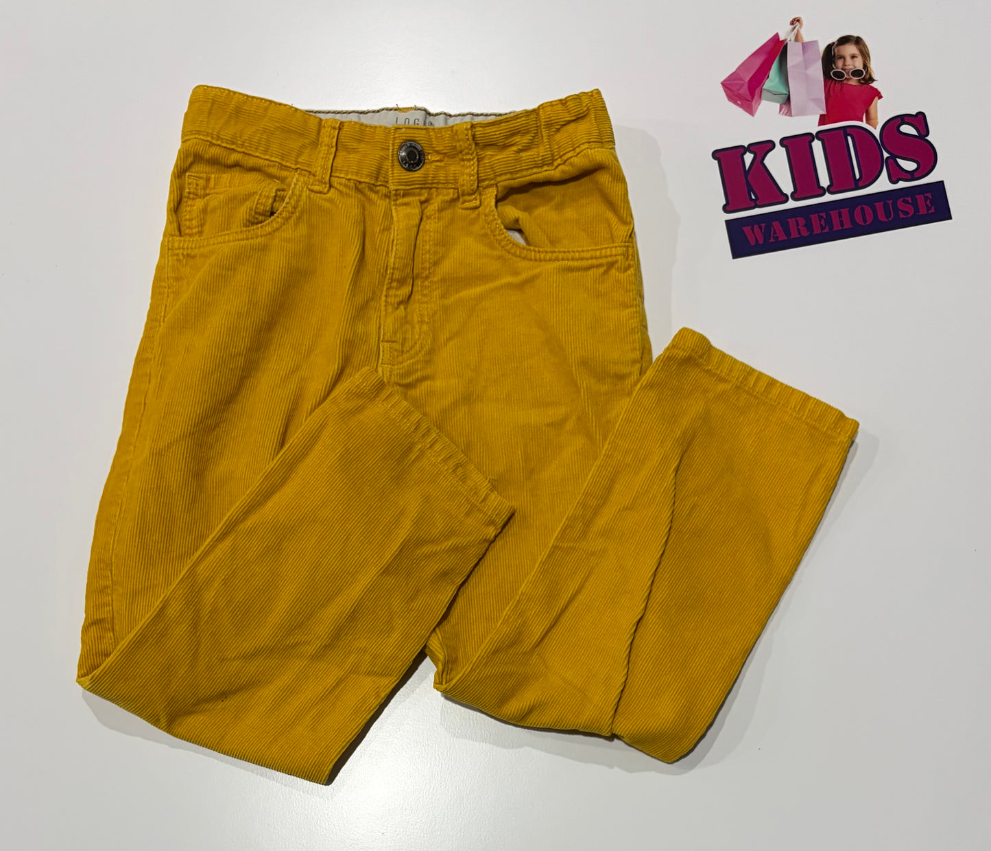 L.O.G.G Yellow Corduroy Pants Size 5