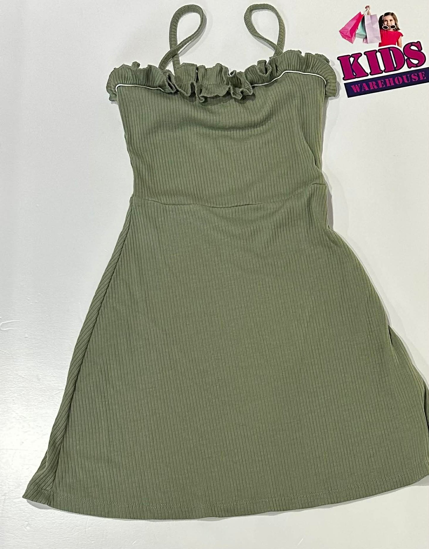 Seed Teen Green Dress Size 8