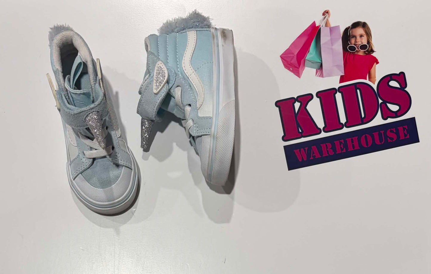 Vans Blue, Unicorn Runners Size US5.5/UK5 (Child)