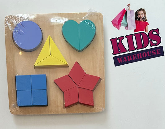 Learning Can Be Fun Wooden Puzzle