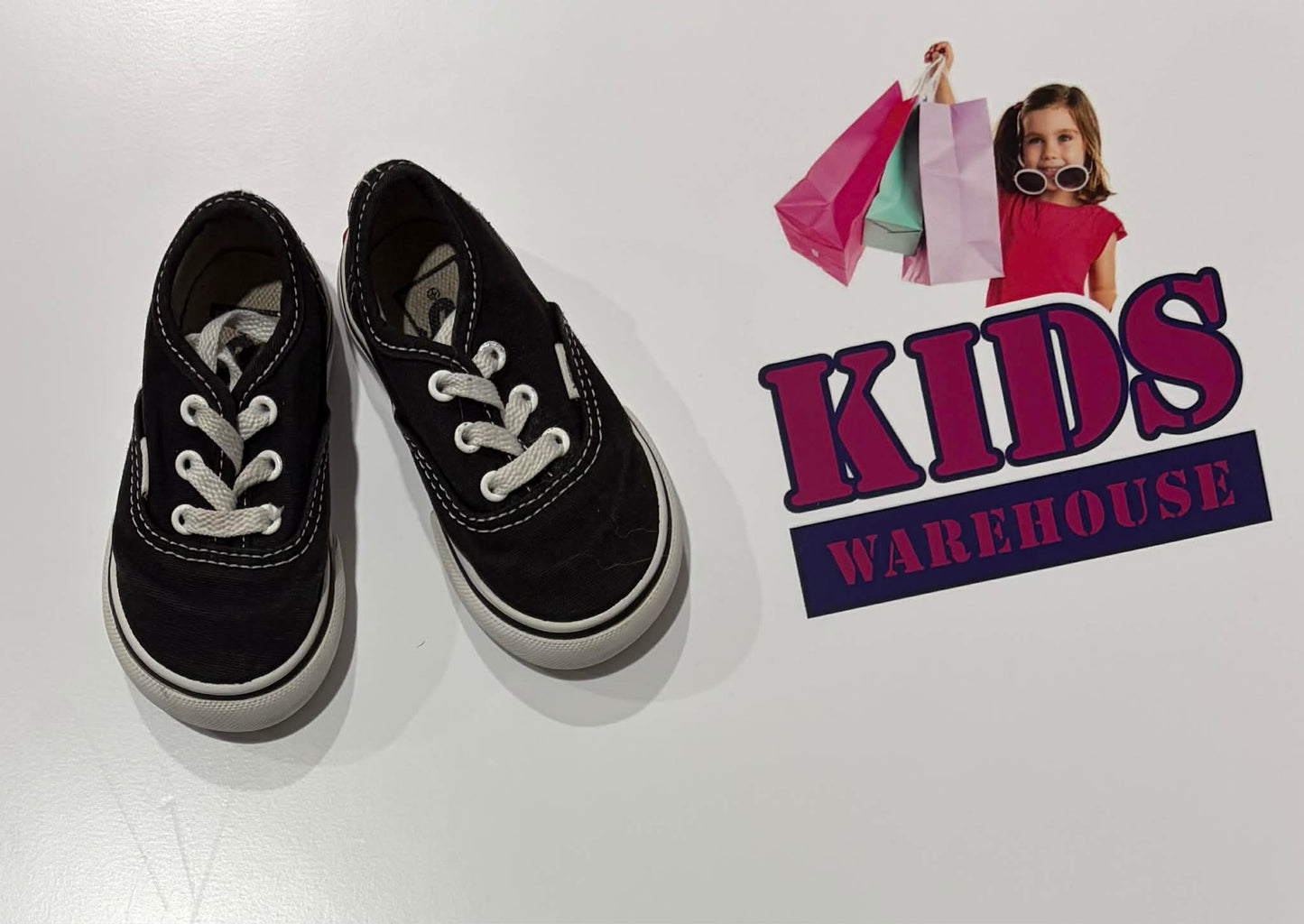 Vans Black Runners Size US4/UK3.5 (Child/Toddler)