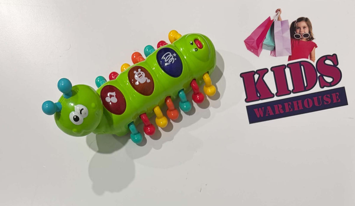 Singing & Walking Caterpillar Toy (Tested)