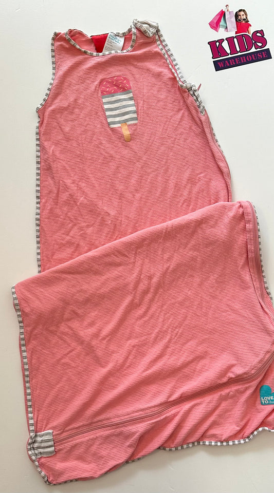 Love to Dream Nuzzlin Pink Sleep Bag Size 18-36 Tog .2