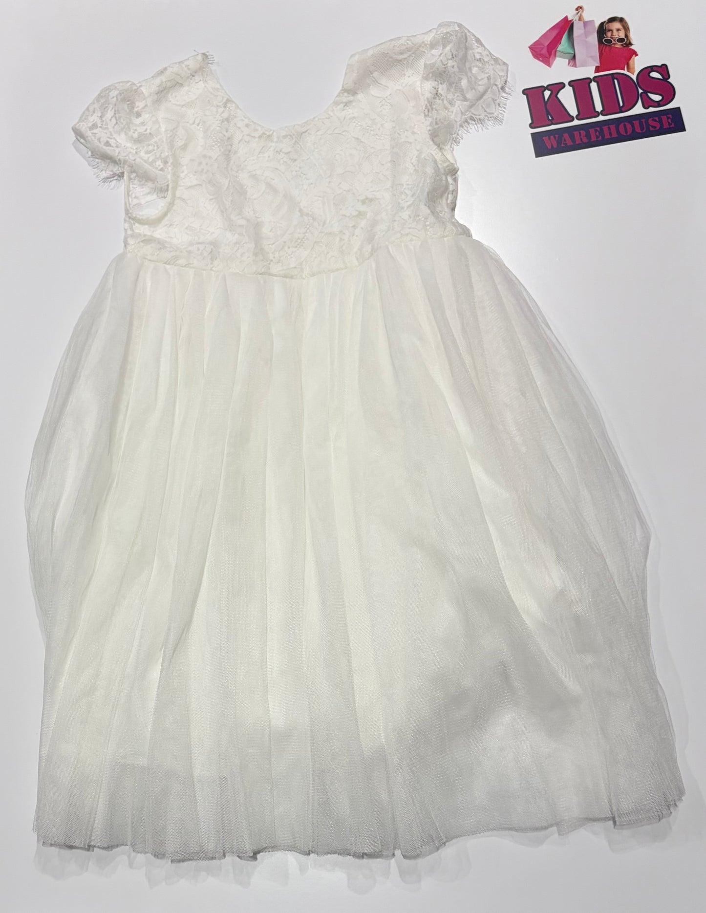 White Dress Size 8