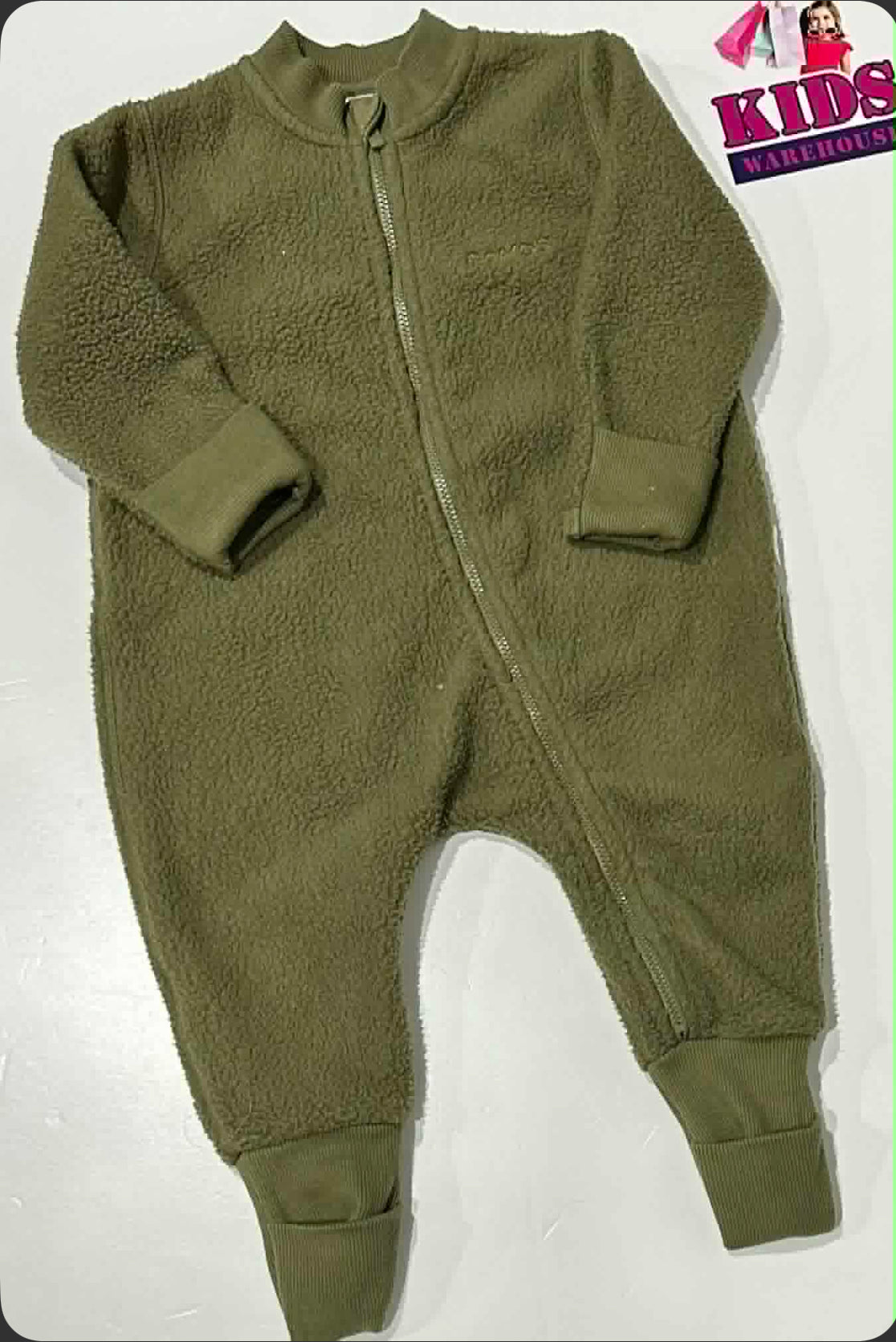 Bonds Green Soft Fluffy Jumpsuit Size 0