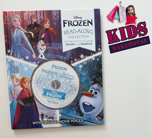 Disney Frozen Read-Along Collection 3 Stories on 1 CD including Frozen and Frozen II