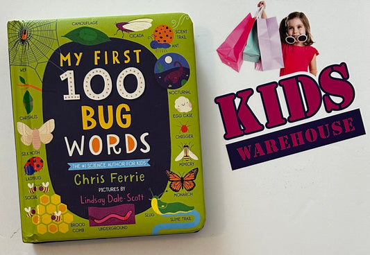 My First 100 Bug Words (Board Book) - Chris Ferris & Lindsay Dale-Scott