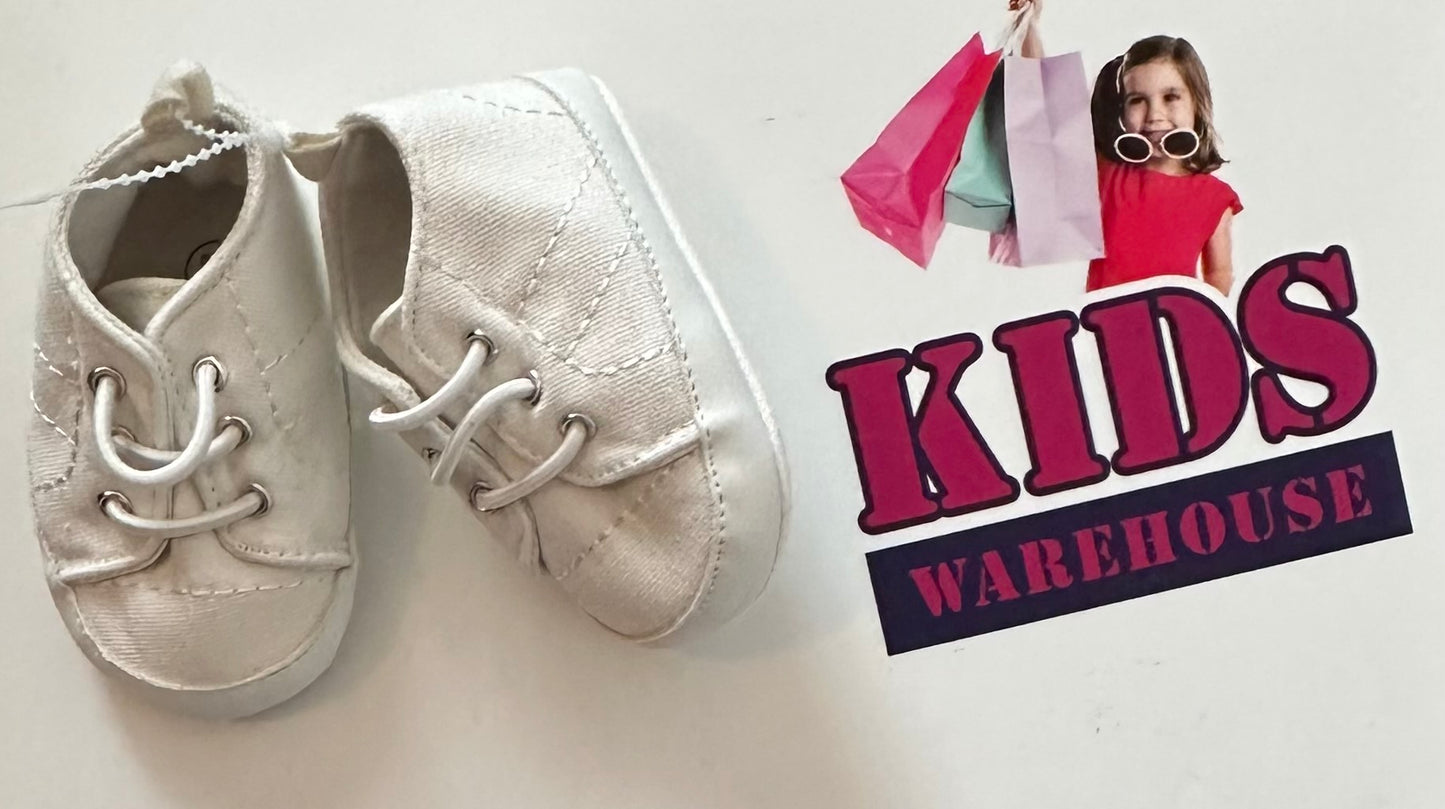 Seed White Shoes Size 1 (0-3mths Infant)