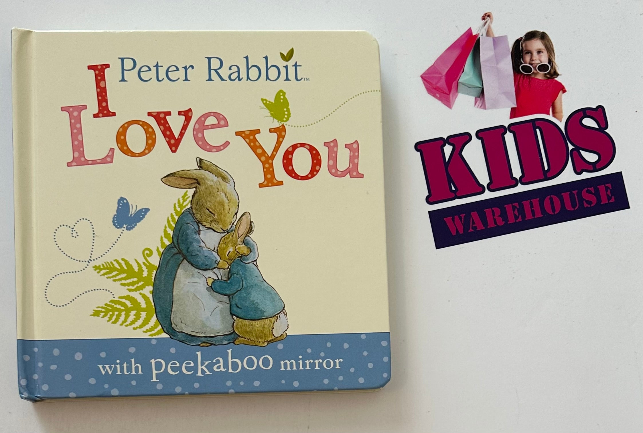 Peter Rabbit I Love You with Peekaboo Mirror (Board Book) – Kids