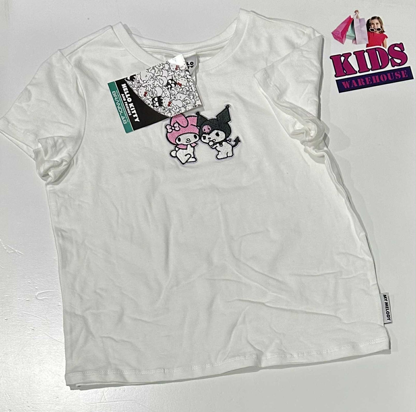 New Hello Kitty And Friends White Top Size 14