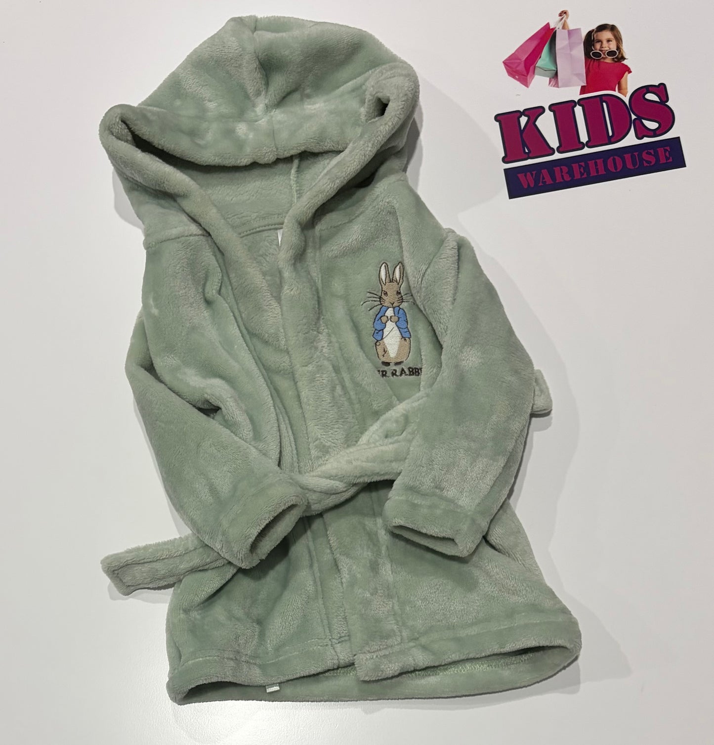 Peter Rabbit Green Robe Size 00