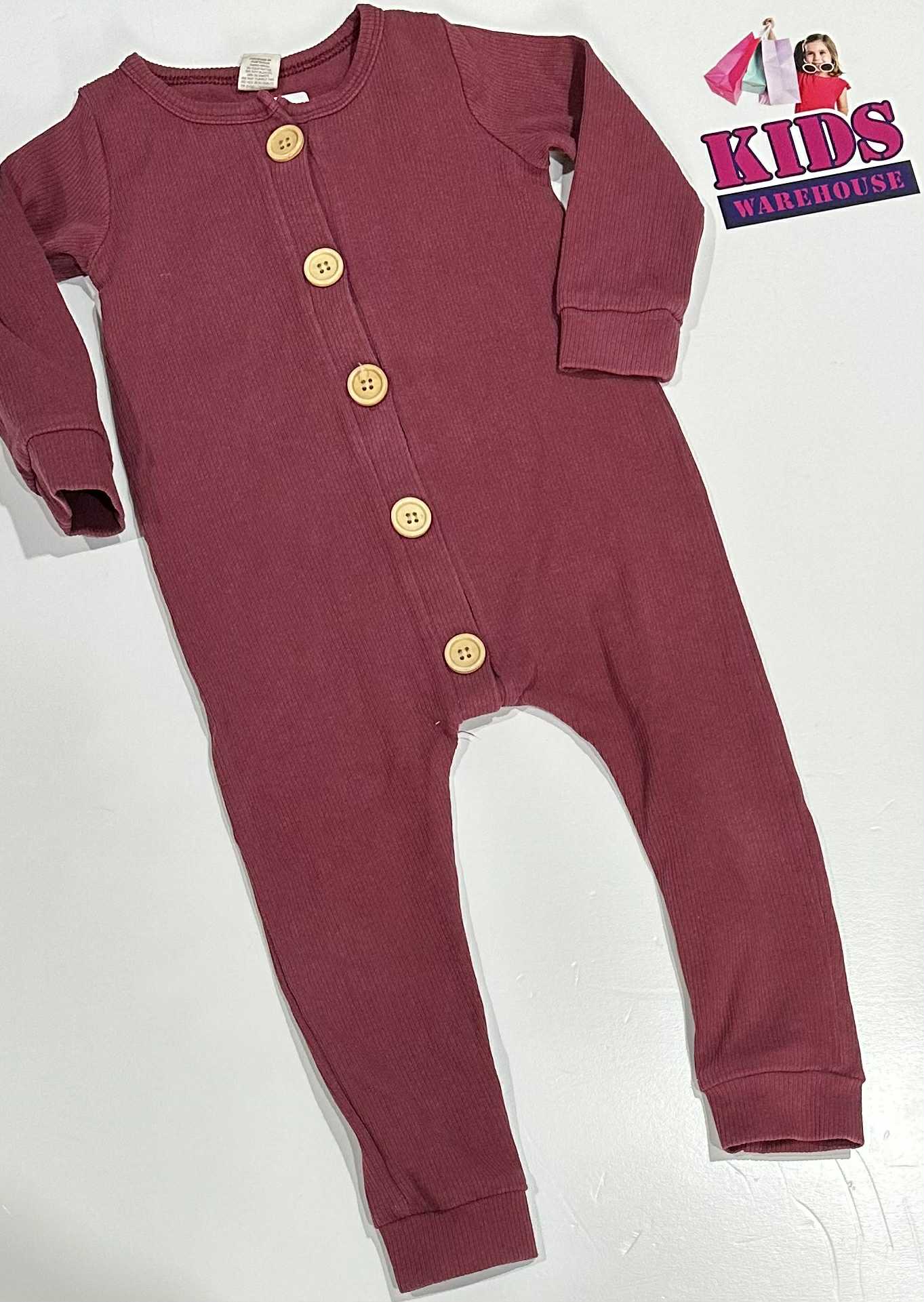 With Love For Kids Red Jumpsuit Size 1