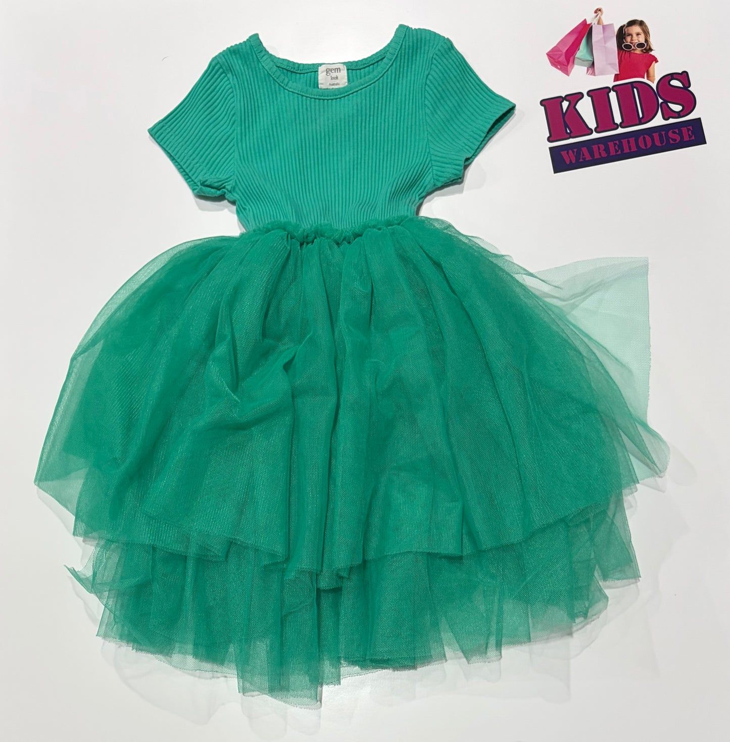 Gem Green Dress Size 3