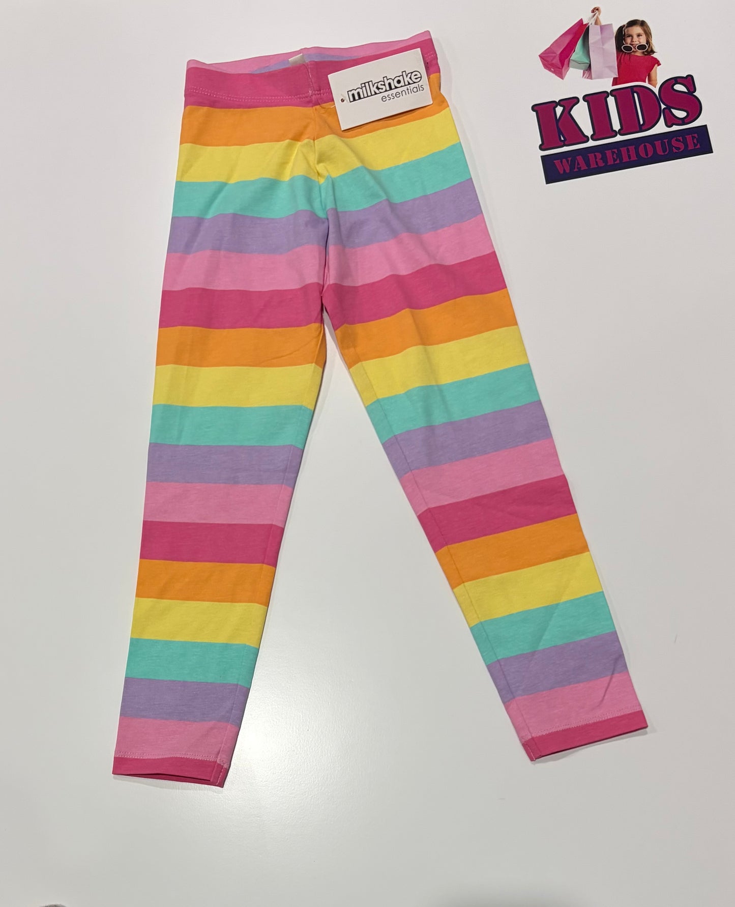 Not Used Milkshake Rainbow Stripe Pants Size 5