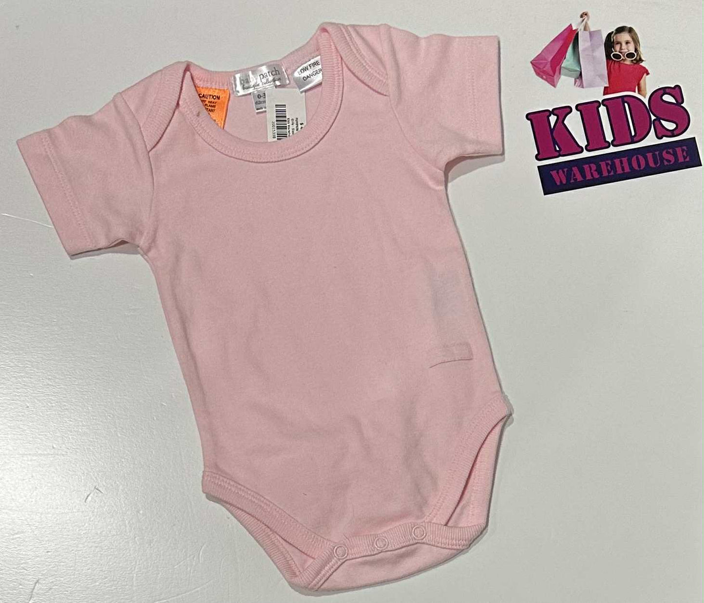 Baby Patch Pink Bodysuit Size 000