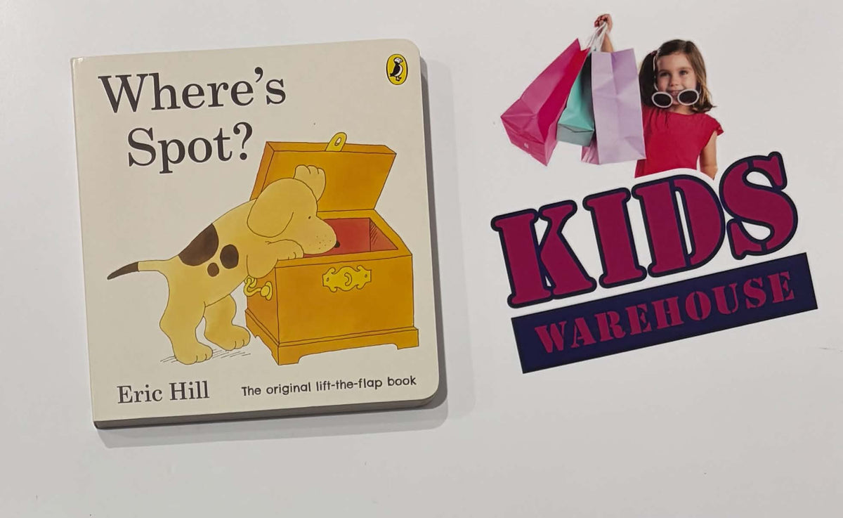 Where's Spot? The Original Lift-The-Flap Book (Board Book) - Eric Hill