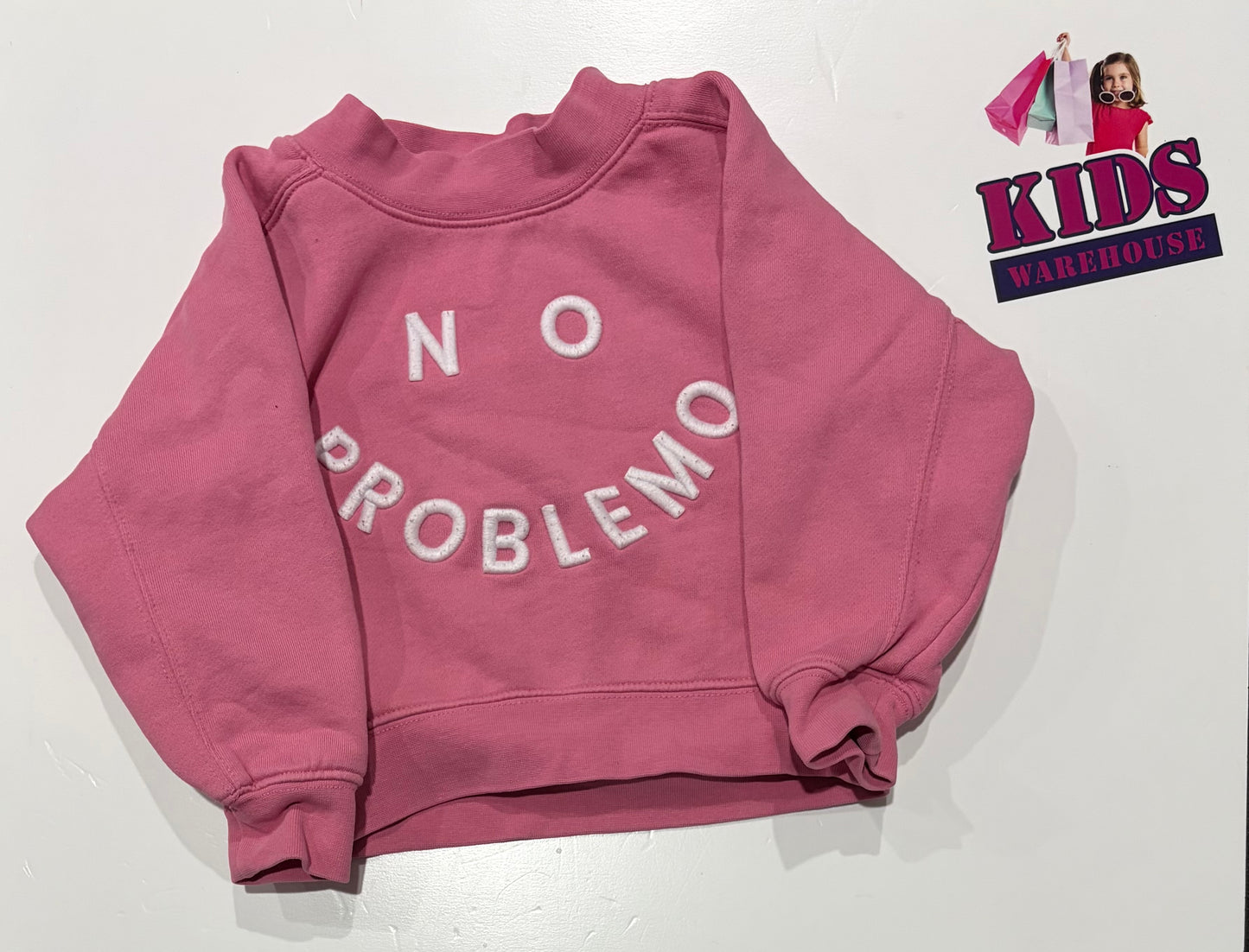 Ghanda Pink, No Problemo Sweater Size 1