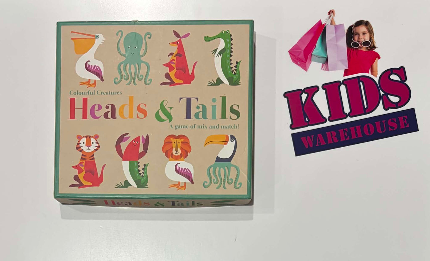 Colourful Creatures Heads & Tails Mix And Match Game