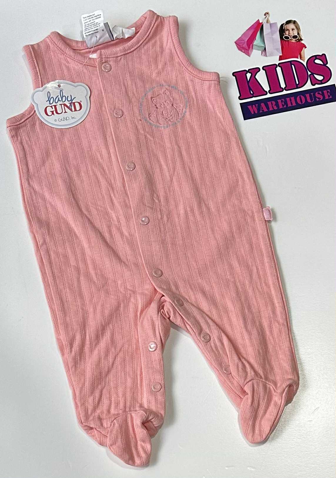 New Baby Gund Pink Jumpsuit Size 000