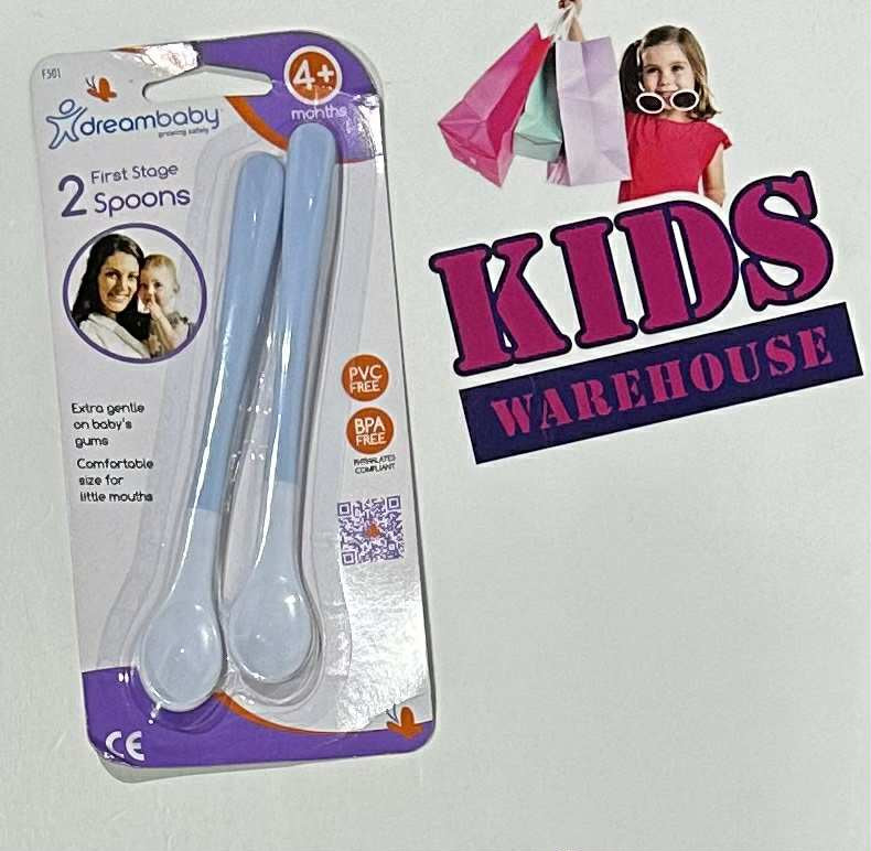 NEW Dream Baby 2 First Stage Spoons 4+ Months