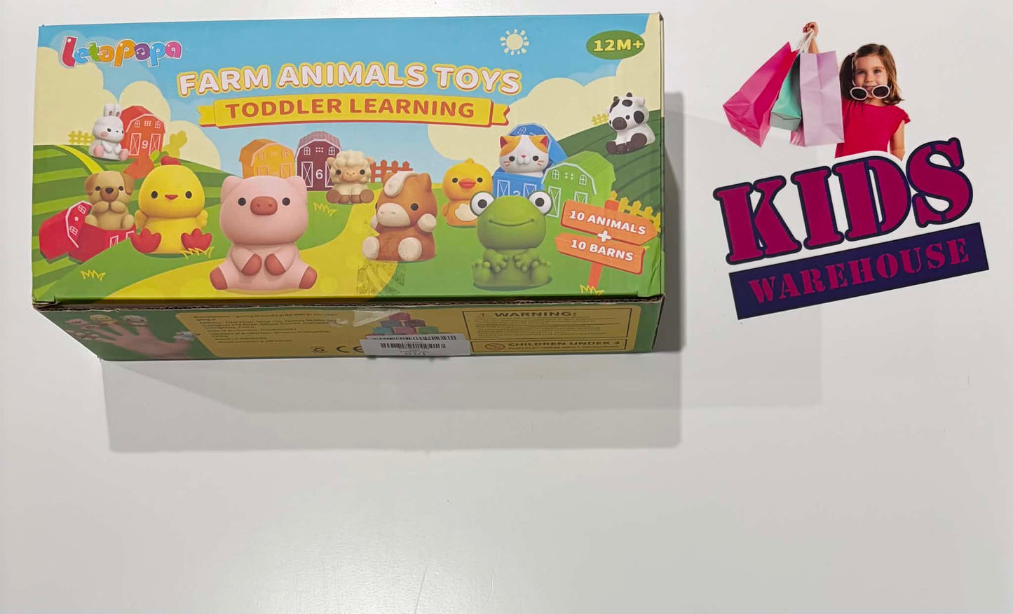 Not Used Letapapa Farm Animal Toys
