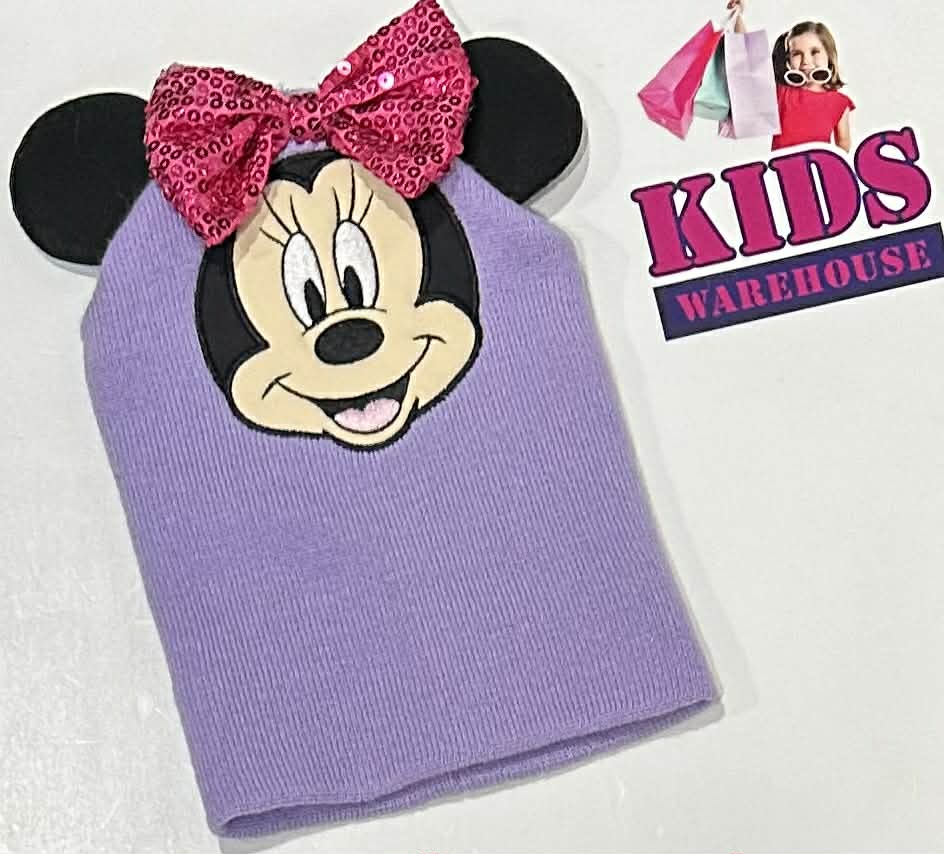 Disney Minnie Mouse Purple Beanie (Child)