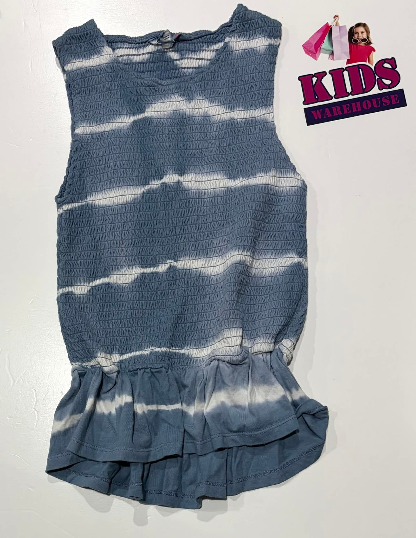 Pavement Blue & White Top Size 12