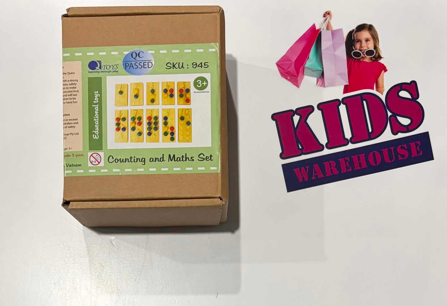 Not Used Q Toys Montessori Counting And Maths Set