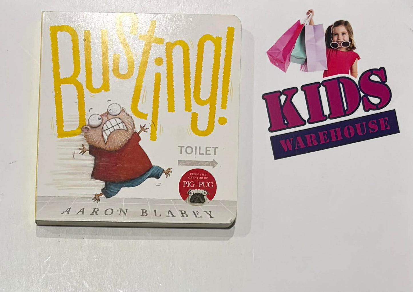 Busting! (Boardbook) - Aaron Blabey