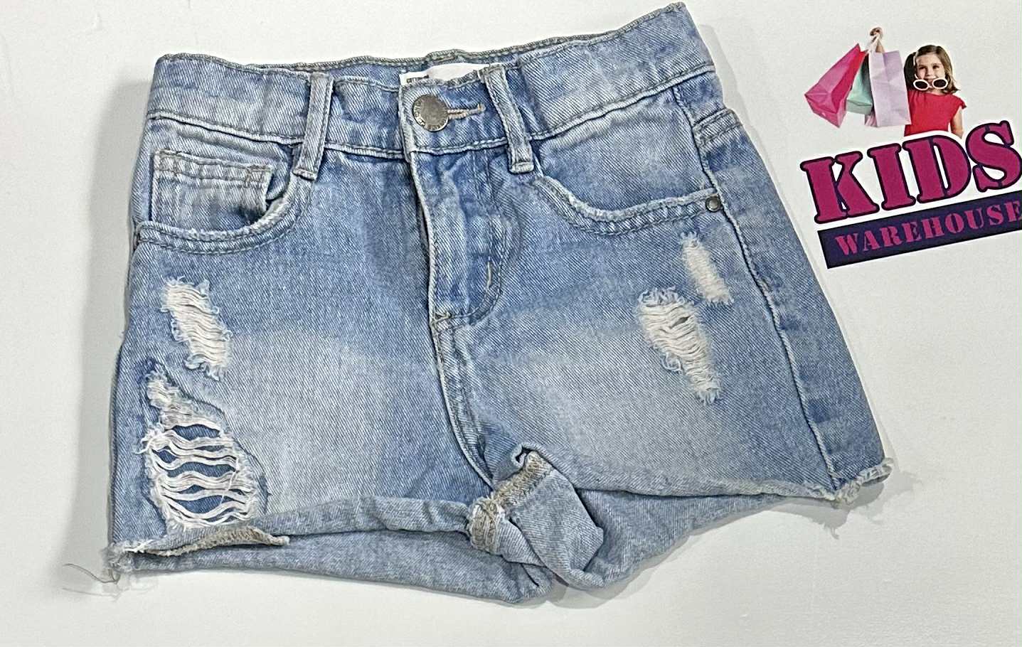 Cotton On Light Blue Jean Shorts Size 4