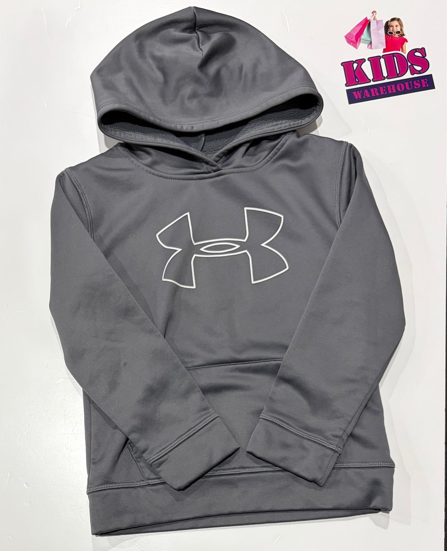 Under Armour Grey Hoodie Size 5
