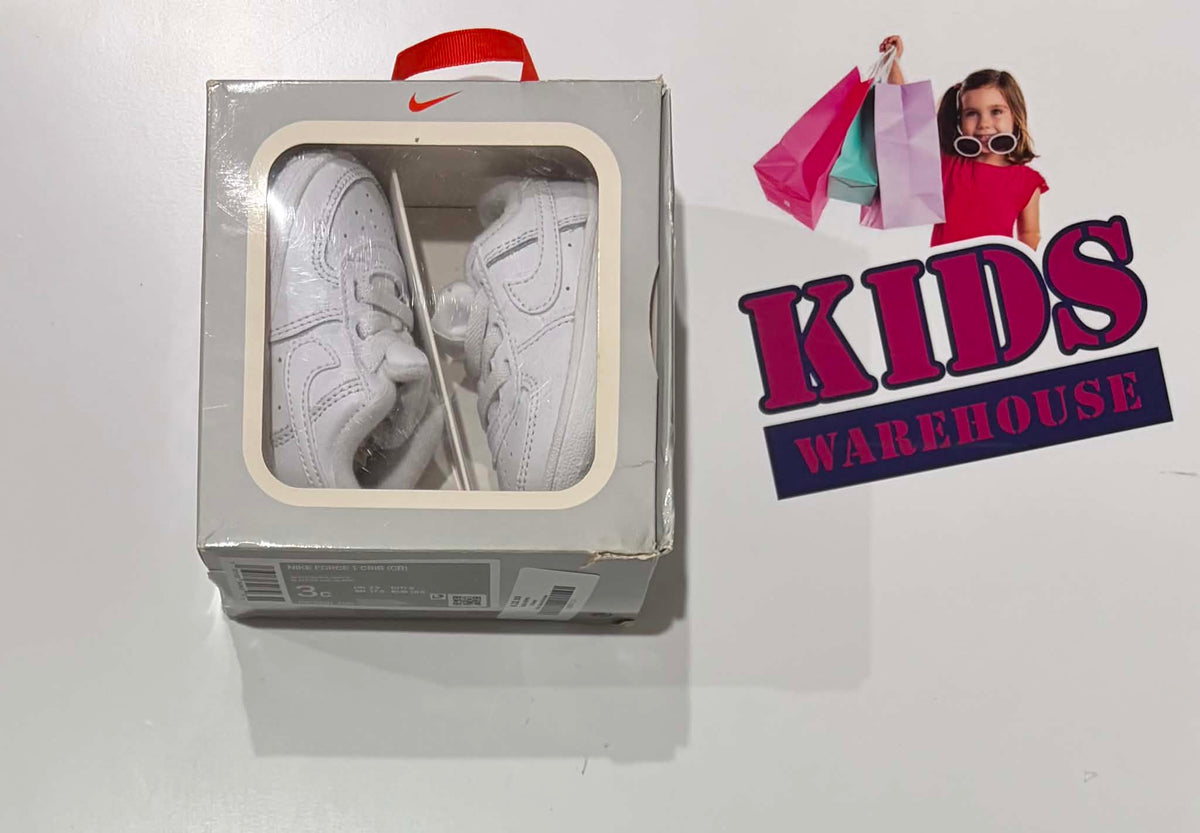 Not Used Nike White Runners Size US3/UK2.5 (Toddler)