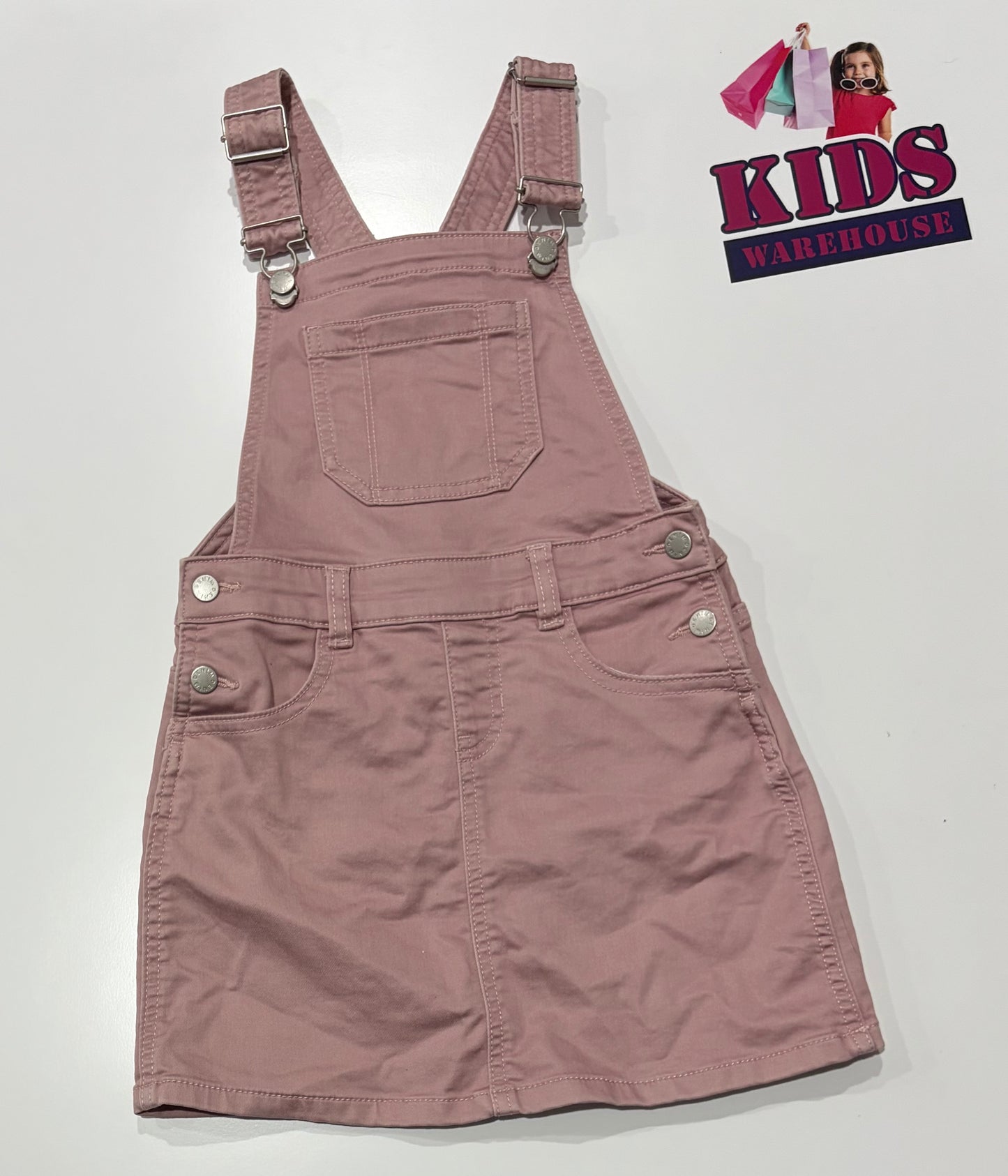 Pink Denim Dress Size 6