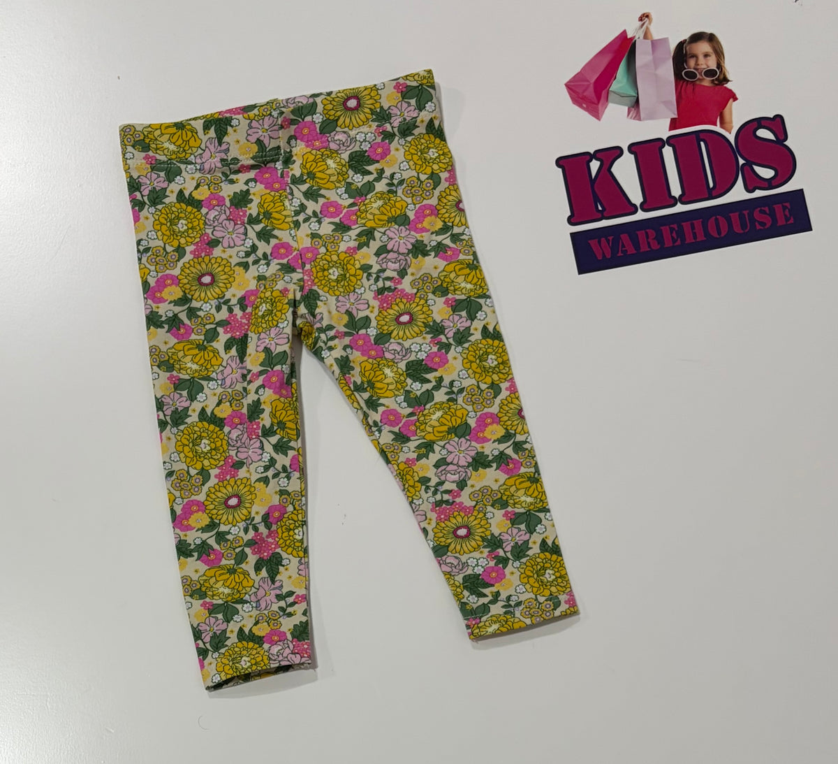 Country Road White, Floral Print Pants Size 00