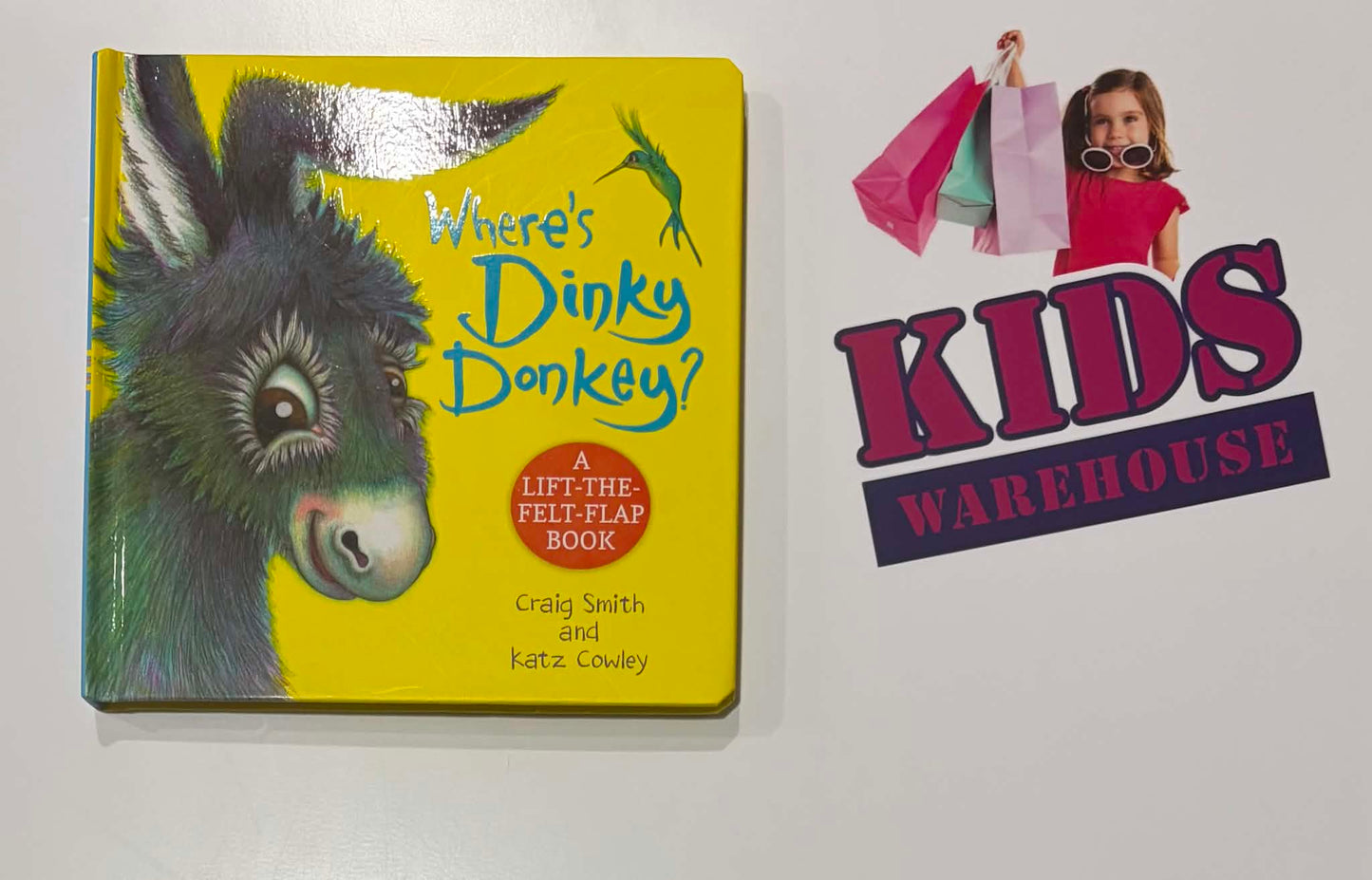 Where's Dinky Donkey? A Lift-The-Flap Book (Boardbook) - Craig Smith, Kars Cowley