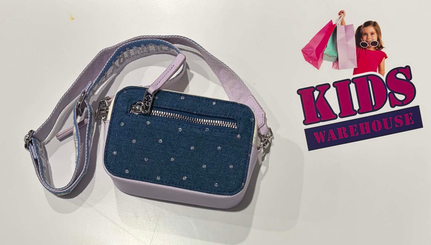 Country Road Blue, Purple Shoulder Purse