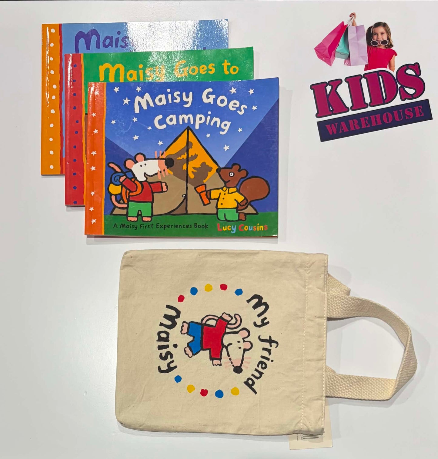 Not Used My Friend Maisy Book Set (3 Books & Totebag)