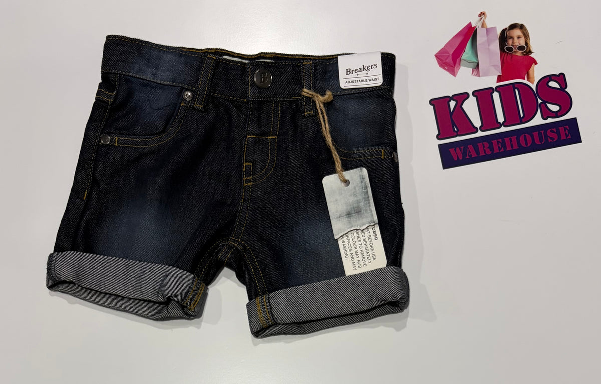 Breakers Dark Denim Shorts Size 3