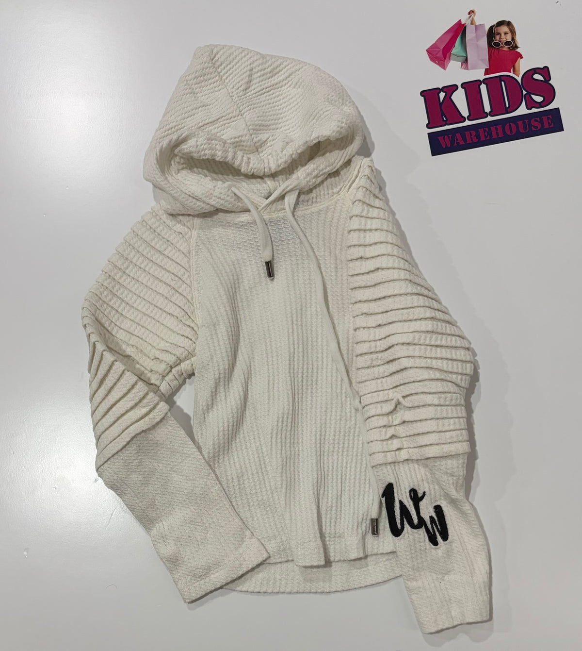 Wild Warrior White Jumper Size 4