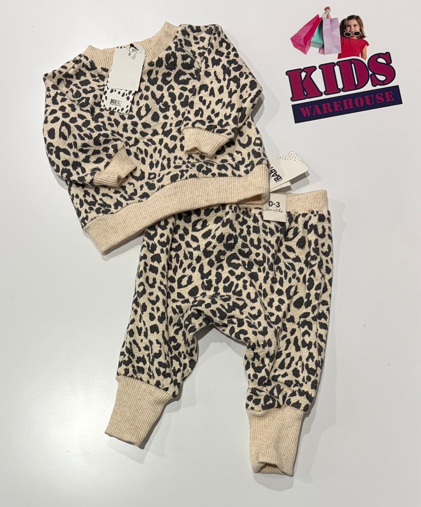 Not Used Cotton On Leopard Print 2 Piece Set Size 000
